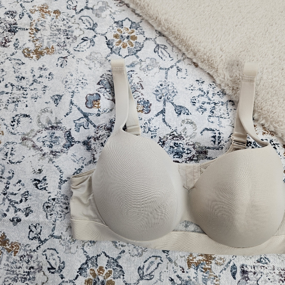 Cacique Comfort Bliss Lightly Lined Balconette Bra Plus Size - Picture 3 of 9